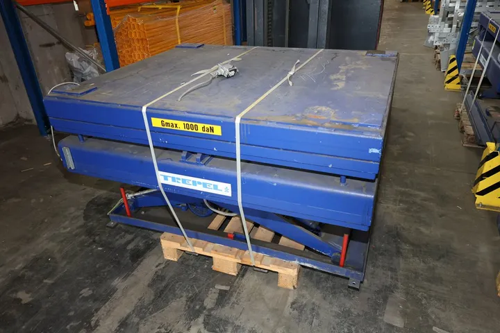Trepel Scherenhubtisch 1000 kg inkl. Palette